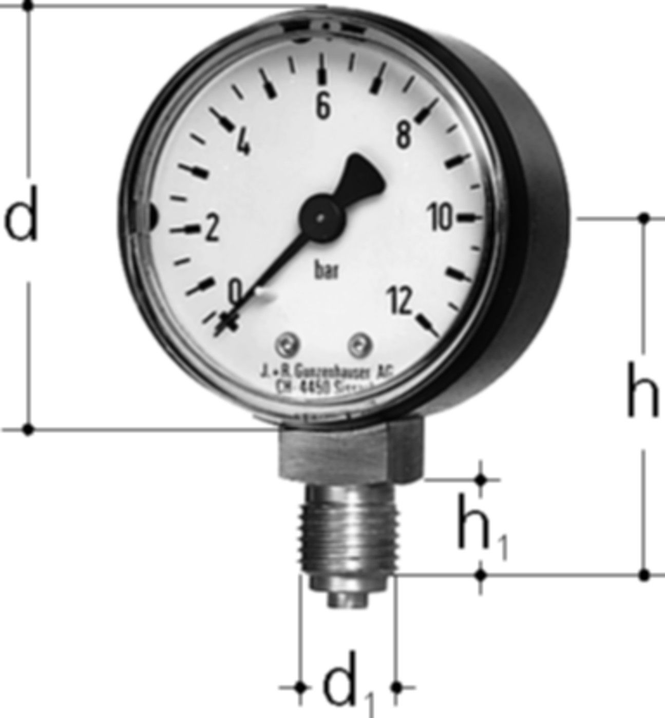 Manometer +GF+ JRG