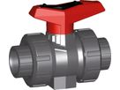 Kugelhahn 546 Pro EPDM 40 mm mit Klebemuffen 161 546 065 - GF Hart PVC-U Formstücke