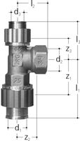 T mit Innengewinde 20-3/4-20 5463.778 - JRG Sanipex-Rohre und Formstücke