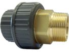 Überg.Verschraubung PVC/Mes.AG 32 - 3/4" 721 550 968 - GF Hart PVC-U Formstücke