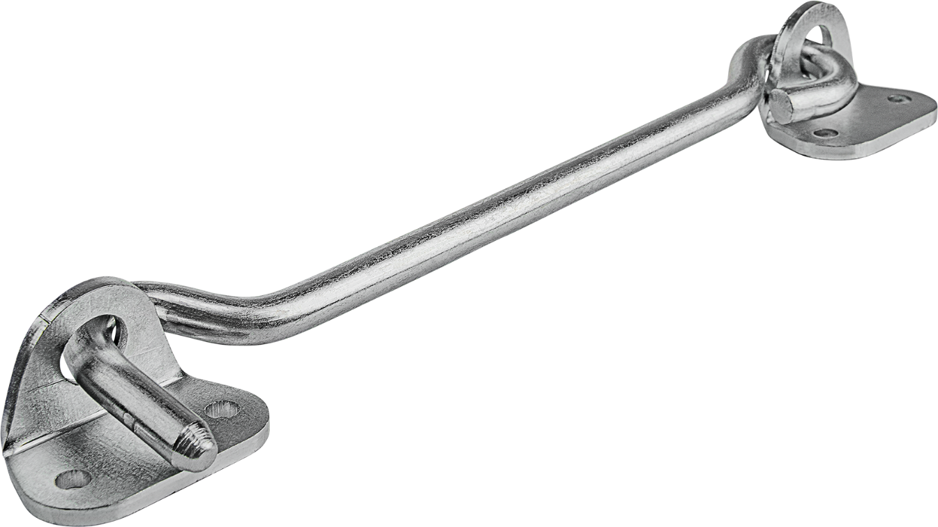 WEBI Anhängehaken, mit Aufschraubkloben DxL=12x300mm, verzinkt - Schiebetür- und Schiebetorbeschläge