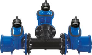 Universal 3 mit Steckmuffen, Fig. 5478 vonRoll hydro