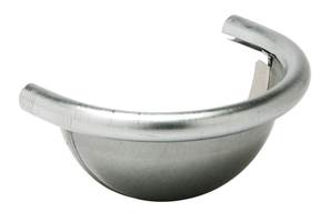 Kugelboden zum Anlöten 250 mm 130 - Zink Spenglereihalbfabrikate