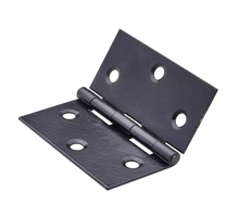 Hettich Scharnier Stahl schwarz, 50 x 50 x 1mm, à 2 Stk - Diverse Möbelbeschläge und Zubehör