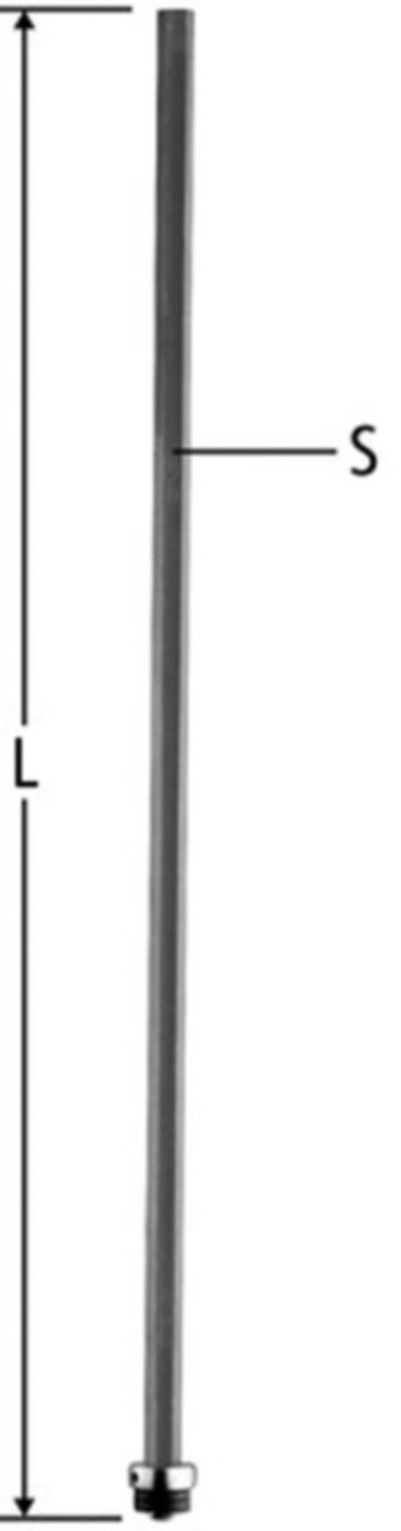 Spindelverlängerung 750-1000mm 41087.24 zu Gartenventil 4050/4052 - Nussbaum Armaturen Nettoartikel