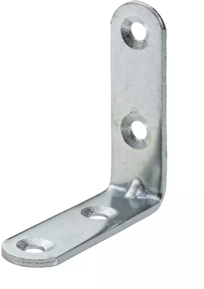 Hettich Stuhlwinkel verzinkt, 15 x 50 x 50mm, Stärke 2mm - Diverse Möbelbeschläge und Zubehör