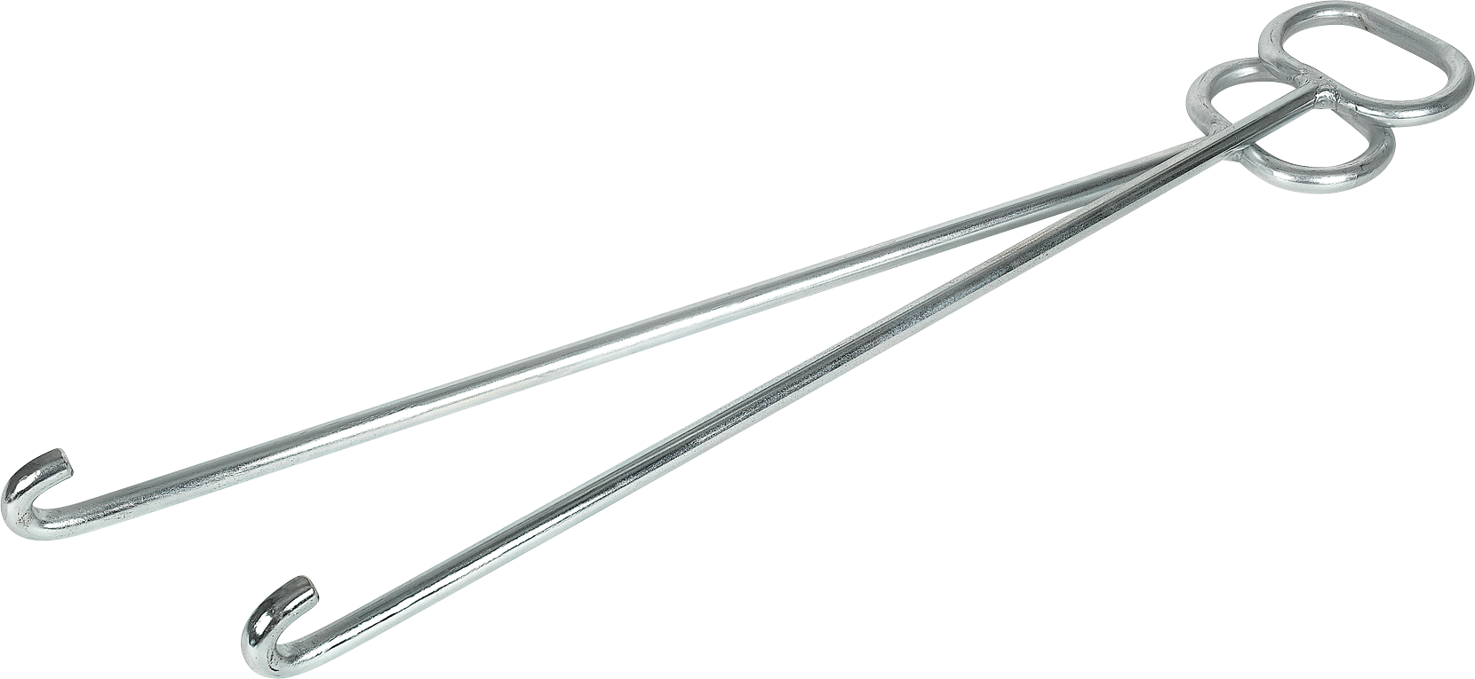 Kanaldeckelheber U-Haken 800mm, verzinkt - Hebewerkzeuge