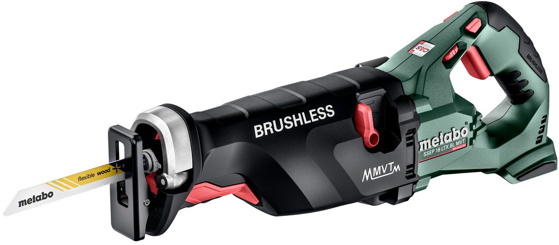 Akku-Säbelsäge SSEP 18 LTX BL MVT 18V, solo in metaBOX - Metabo Elektrowerkzeuge
