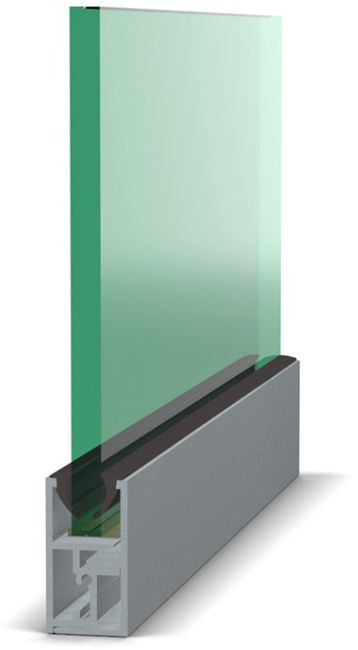 Aluminium-Rahmen-Clipsystem