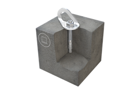 Anschlagpunkt zum Einschlagen in Beton L5-B ABS Lock V-B - ABS Absturzsicherung