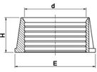 Klemmring (POM) 7003 d 20mm - Plasson-Klemmfittinge
