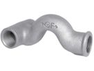 Überspring-T 87 V 1/2"-1/2" 770 087 204 - GF verz. Tempergussfittings