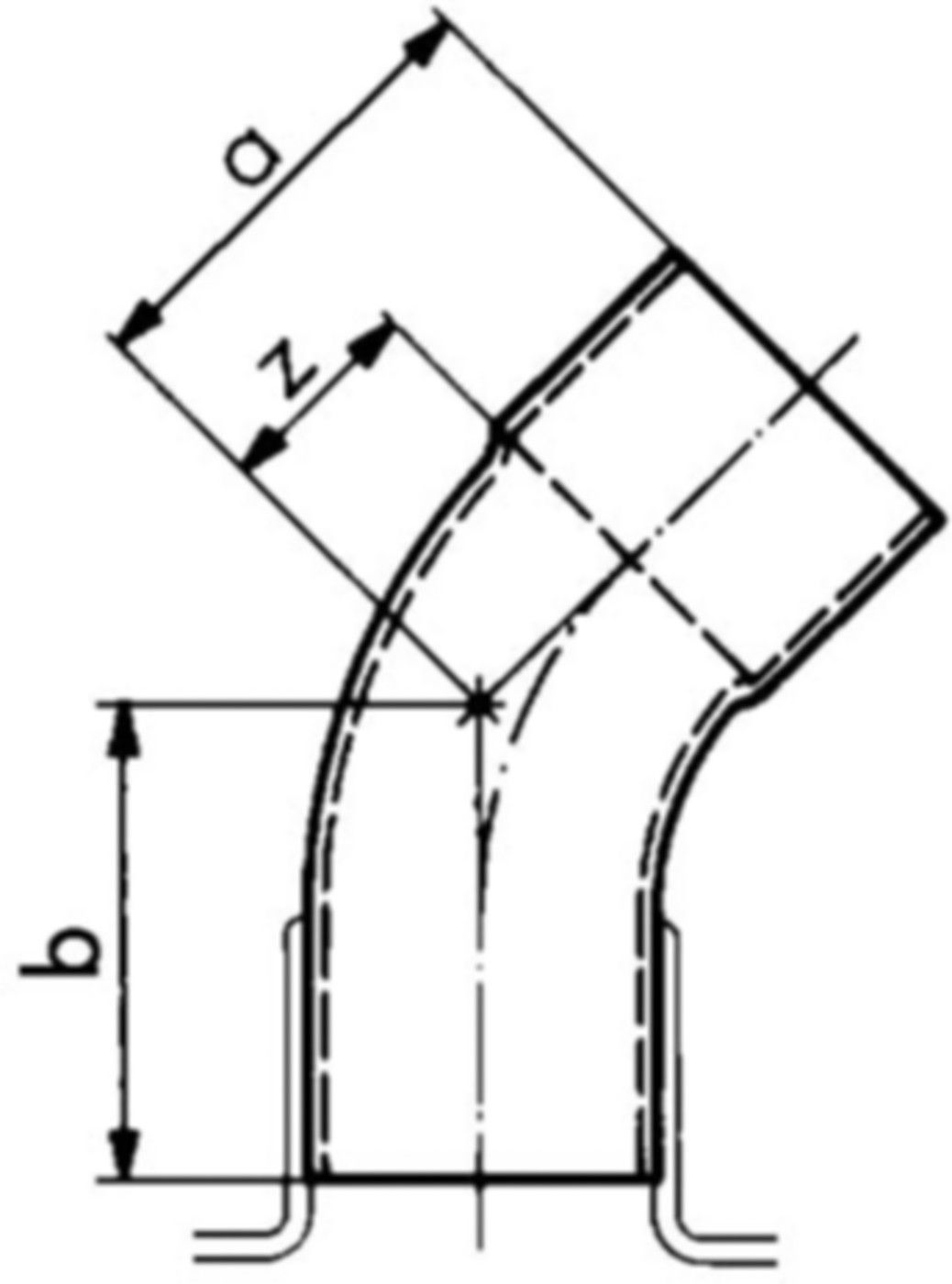 Löt-Bogen 45° 7040 12 mm 767 040 003 - GF Lötfittings