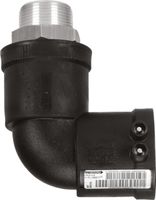 Übergangswinkel 90° / Messing mit AG d 32mm - 1" 612 120 (Karton à 20 Stk.) - Frialen Elektroschweissfittinge