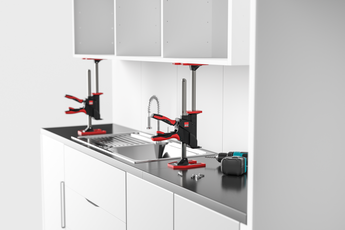 BESSEY 2tlg. Zubehörset zu Beyceps BEY23 Spannbereich 170- 390mm, Tragkraft bis 180kg - Bauwerkzeuge