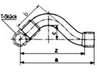 Überspringbogen 7086 12 mm 767 086 003 - GF Lötfittings