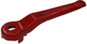IVR Knebelgriff rot zu Kugelh. (12393) 1/2"-3/4" - HTP Kugelhahnen