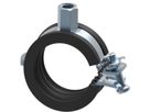 Leichtrohrschelle 1" 32 - 37mm 51.304 mit Gummi und Muffe M8/M10 - Schänis-Rohrschellen