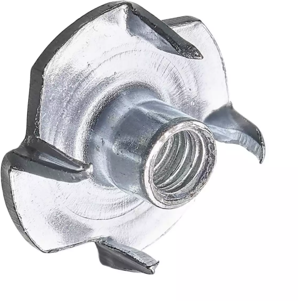 Hettich Einschlag-Mutter verzinkt, Bohrloch D = 6mm, IG M4 à 8 Stk - Diverse Möbelbeschläge und Zubehör