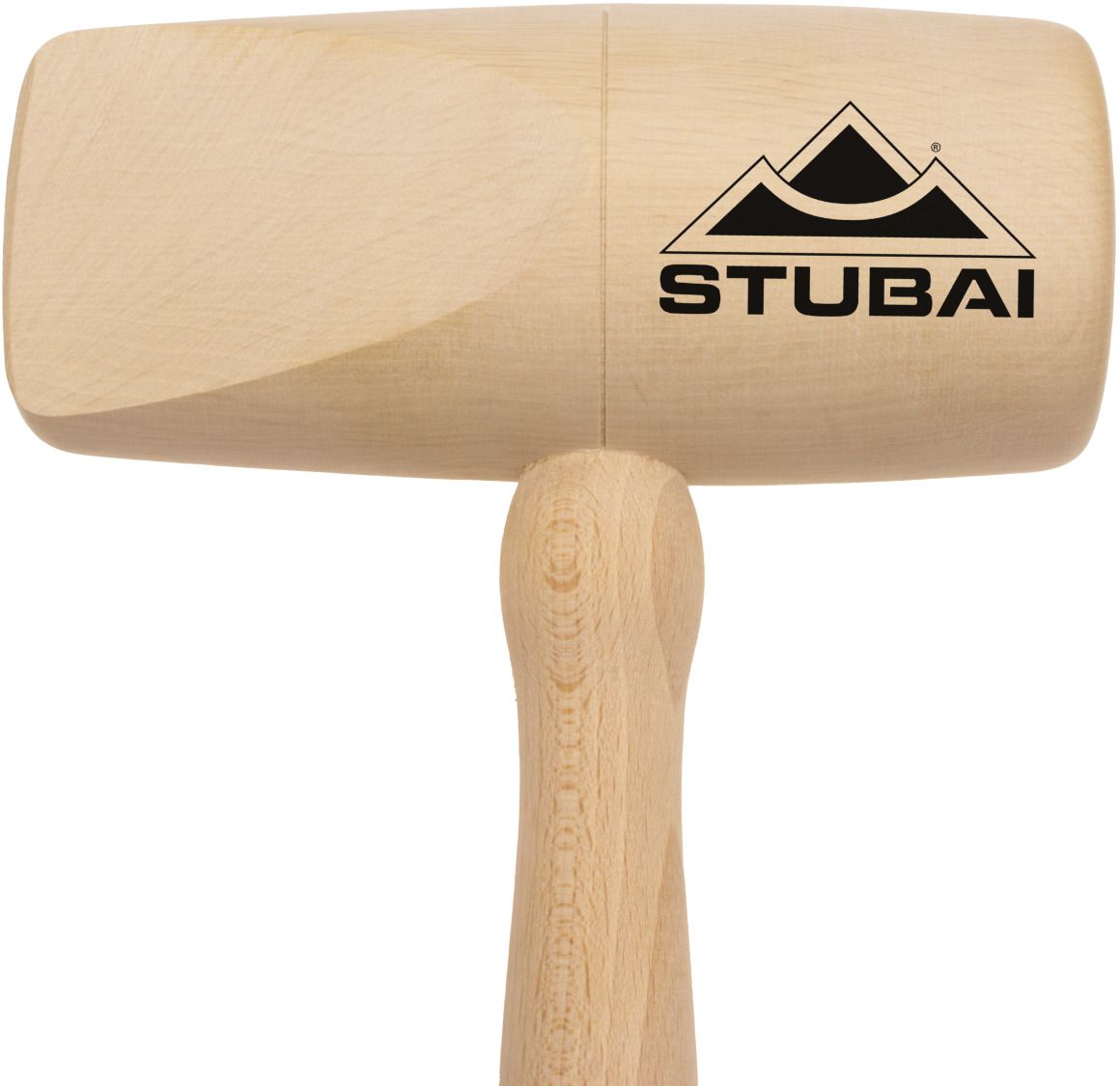 STUBAI Keilholzhammer rund 2785 , 80x180mm , Eschenholzstiel - Spenglerwerkzeuge