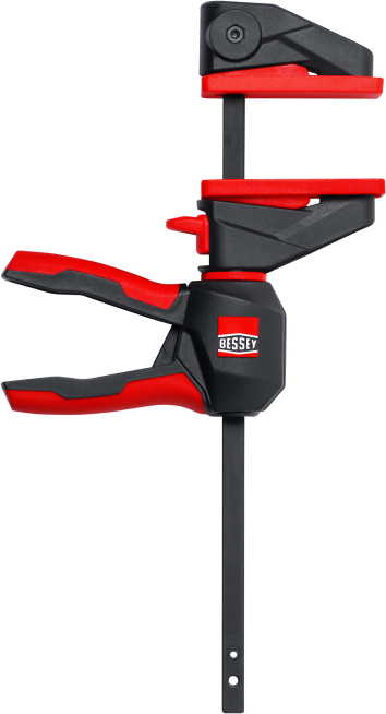 BESSEY Einhandzwinge-Set 2tlg. EZ360S 110/40 Griff 360° drehbar, 12-stufig - Bauwerkzeuge