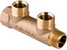 Verteiler zweifach 3/4" 602.422.00.1 Verteilerabgang Eurokonus G3/4" - Geberit FlowFit-Rohre/Formstücke
