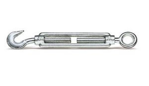Spannschlösser, galv. verzinkt M5, Öse/Haken, Nutzlast ca. 25kg - Ketten und Zubehör