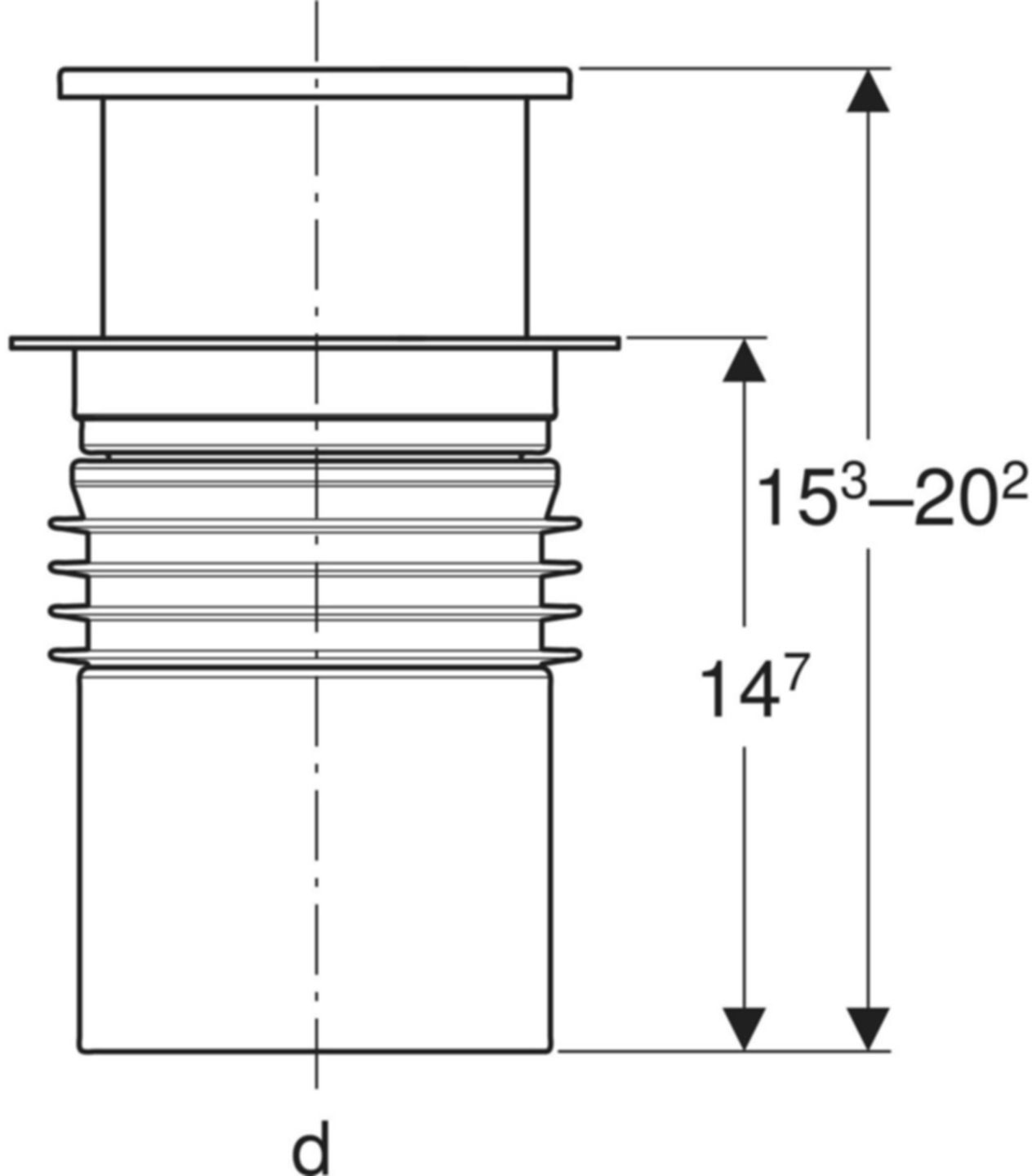 Bodenablauf Varino steckbar 110mm Schlitzrost 10x10cm 388.060.00.1 - Geberit-PE-Formstücke