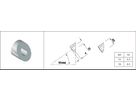 Formanschlüsse gerade AD 18 mm ID 8.5 mm geschliffen 1.4301 - INOXTECH-Handlauf-/Geländer-System