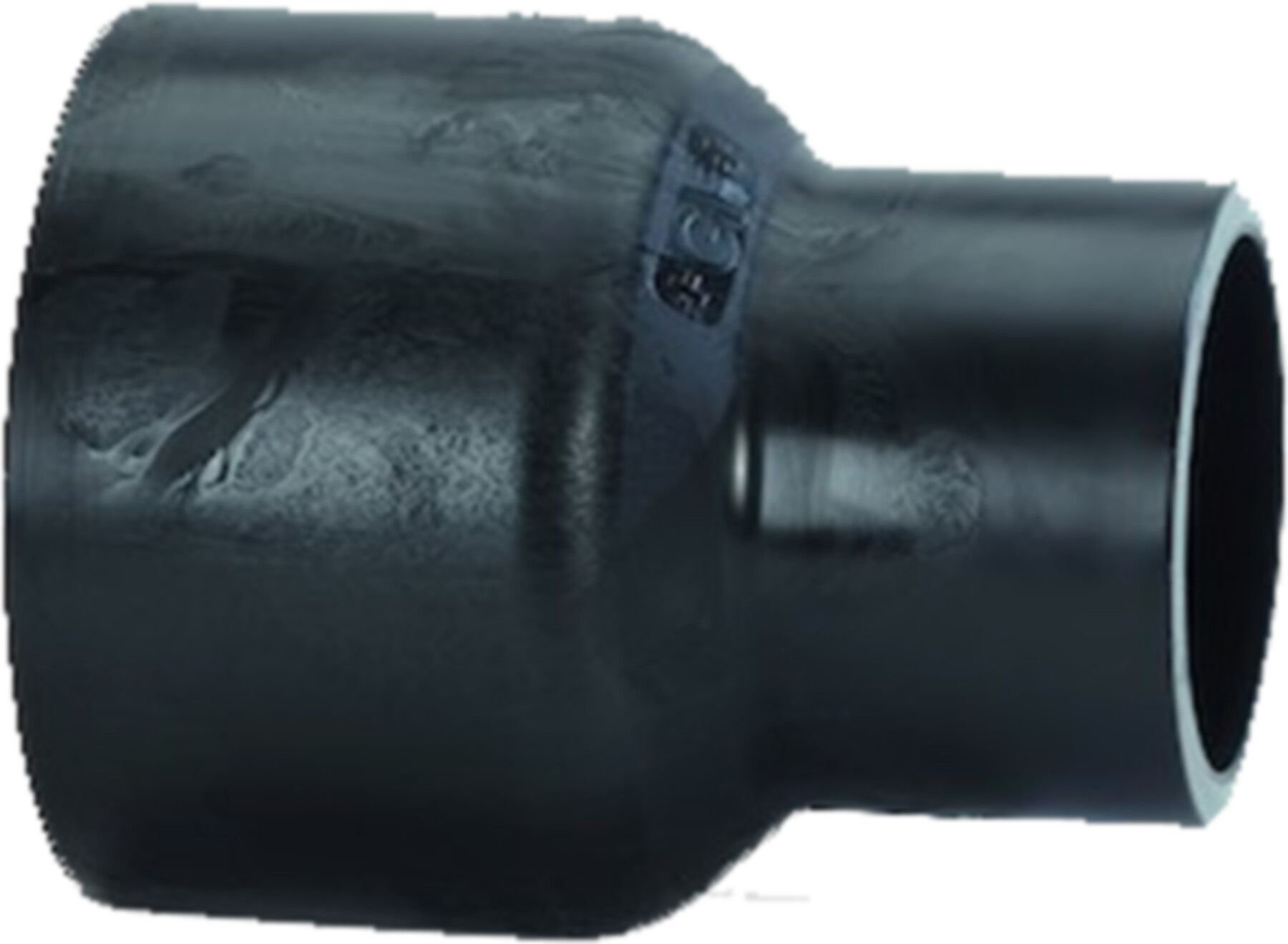 Reduktion PE100 S5 PN 16 d 180/ 90mm 753 901 073 - PE100 Stutzenformstücke langschenklig