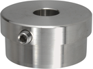 Rohrk Vollmat gerad m. Radius und sichtb Q-geb M6 33.7 mm geschl. 129703 - INOXTECH-Handlauf-/Geländer-System