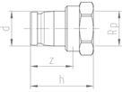 Übergangsmodul iFit mit IG 25/32- 1" 762 102 280 (762 101 280) - GF I-Fit Formstücke + Werkzeuge