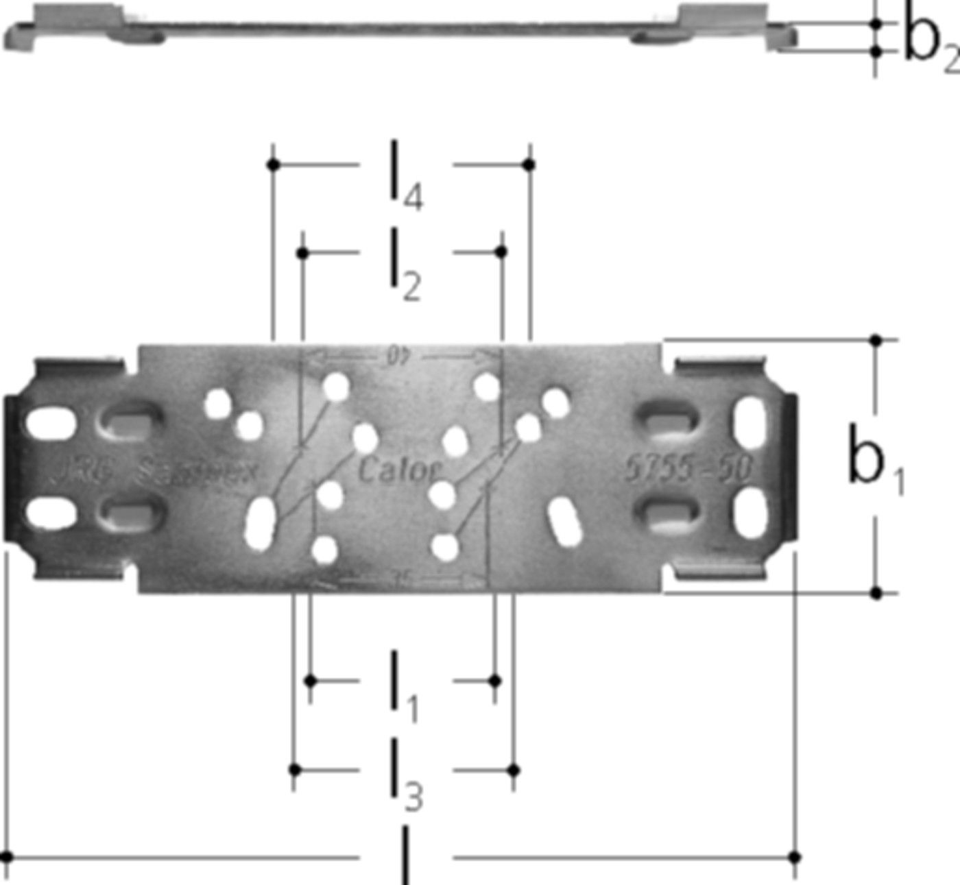 Grundplatten +GF+ JRG Sanipex Calor