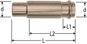 Schiebemuffen NUSSBAUM Optipress-Aquaplus