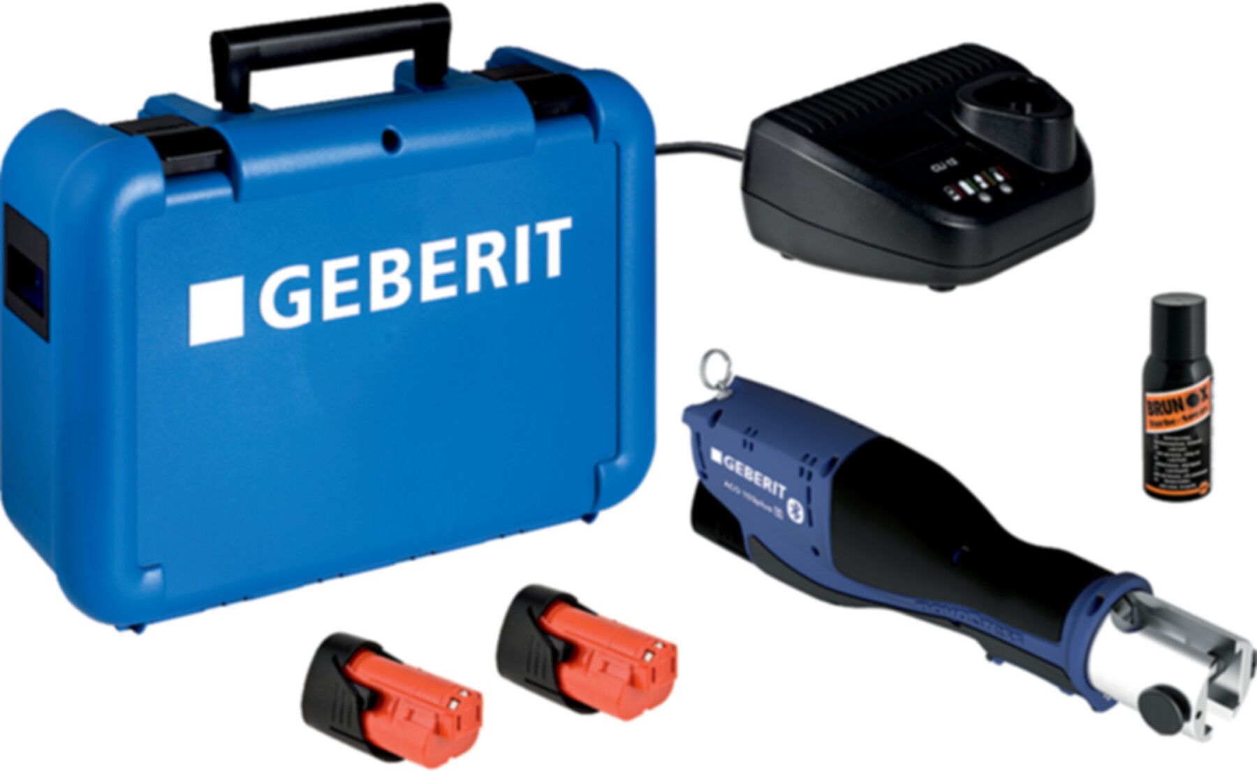 Presswerkzeug ACO 103plus (1) 691.017.P1.1 im Koffer, Akkubetrieb, für Mepla/Mapress - Mapress-Werkzeuge und Zubehör