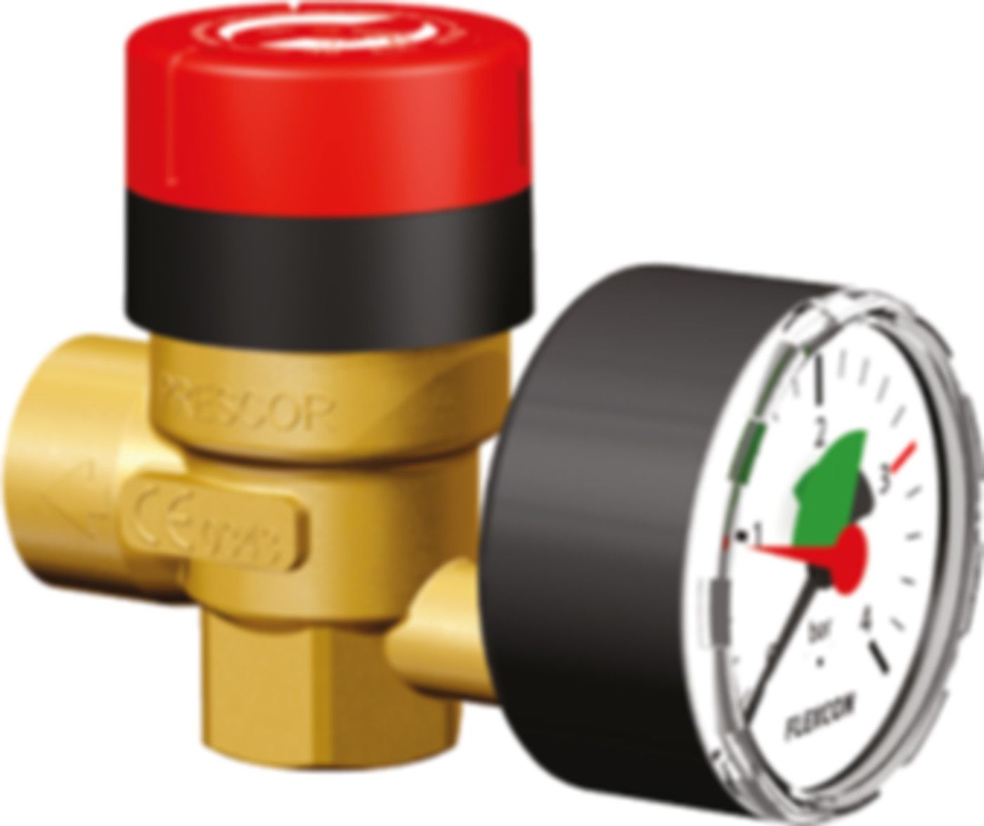 Sicherheitsventil Prescomano 1/2" 3.0 bar - Flamco Zubehör