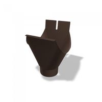 PREFA Rinnenkessel 250/60 mm P.10 Nussbraun - PREFA Dachentwässerungssysteme