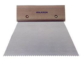 WALKRON Klebespachtel 20cm, Zahnabstand 2mm - Malerwerkzeuge