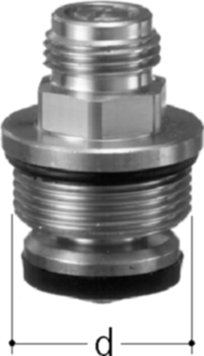 Oberteil zu UP-Ventil 32x14 5986.320 altes Modell bis 1969 - JRG Armaturen