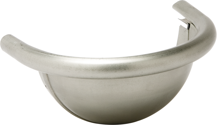 Kugelboden zum Anlöten 330 mm 130 - Uginox Spenglereihalbfabrikate