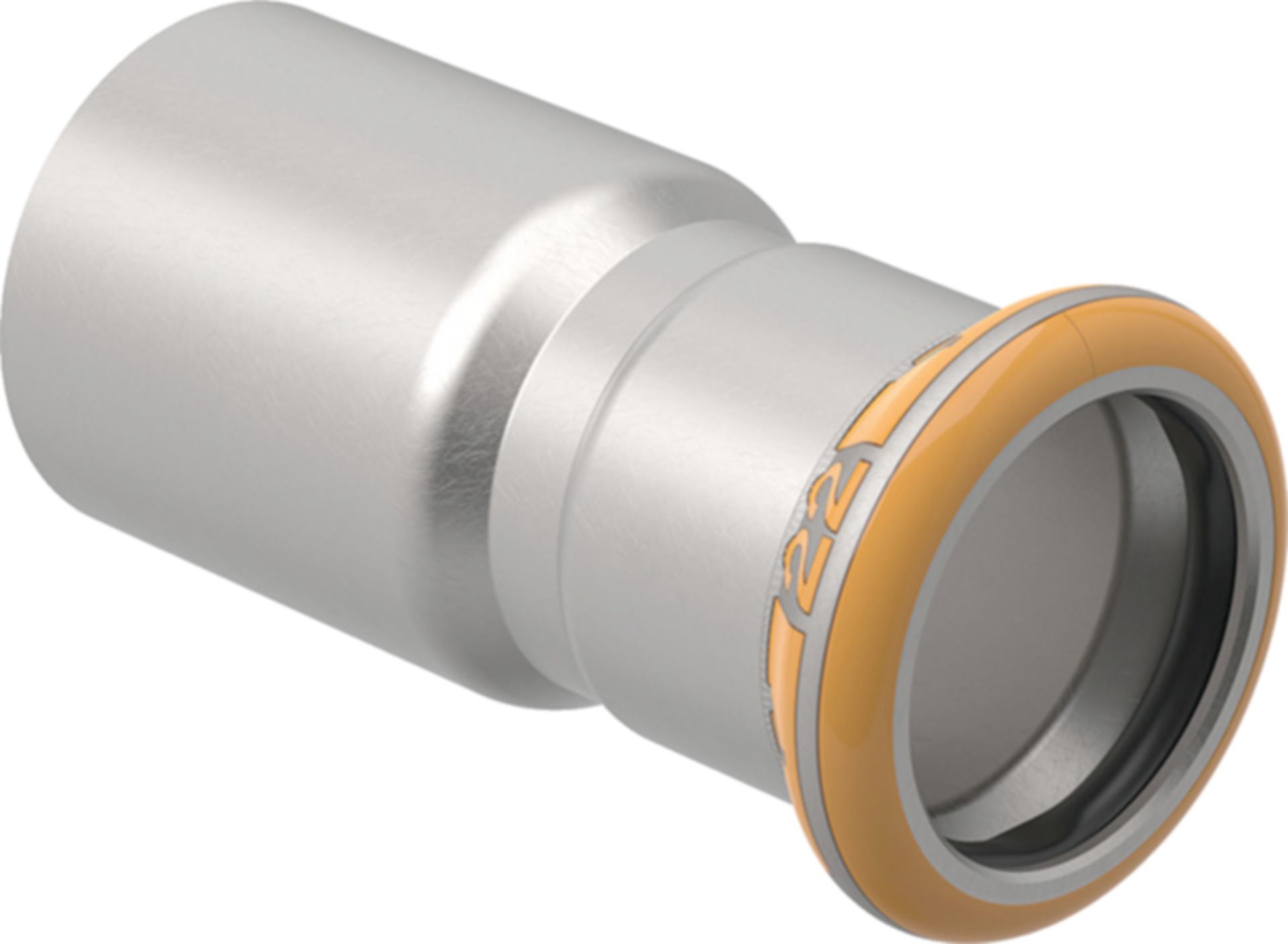 Reduktion m/Steckende 18-15mm 42403 - Mapress Therm Formstücke