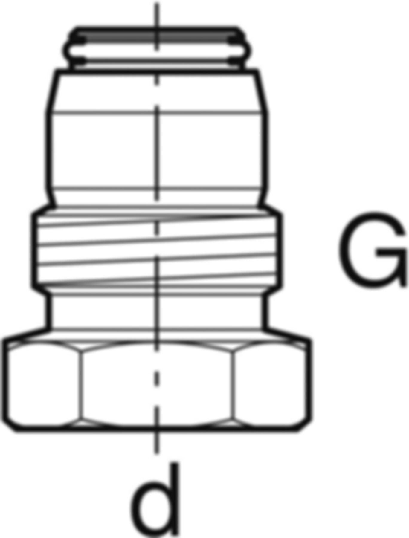 Anschlussverschraubung m/AG 16-1/2" 650.513.22.1 - Geberit FlowFit-Rohre/Formstücke