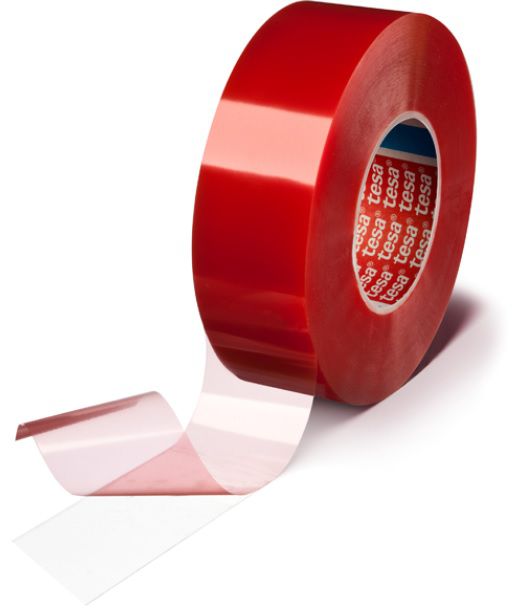 TESA Montageband PET-Folie B: 19mm , L= 50 m, UV-beständig - Kleben