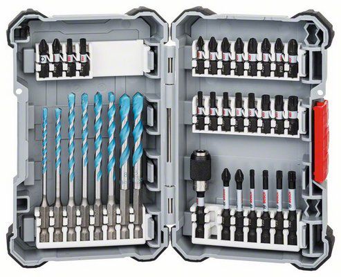 Impact Control MultiConstruction Bohrer 2.608.577.147, inkl. Bit Set 35-tlg. - Schrauben, Mischen