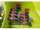 Verteilerschacht Small 63 befahrbar 3 x 40 BF Hauptabgang PE 63 mm - EWATEC-Erdwärmetechnik