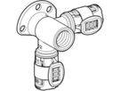 Eckanschlusswinkel 90° 20mm-1/2" L=53mm 620.921.00.1 - Geberit FlowFit-Rohre/Formstücke