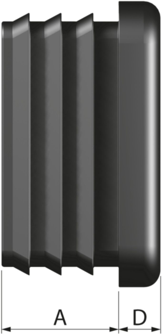 Abschlusskappen RD 2 50502 für Schiene R2/3 und Konsolen R2/3 - Flamco-Rohrschellen