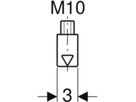 Aufhängeelement M10 362.862.26.1 - Geberit-Dachentwässerung