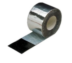 TEGUTAPE 5000 Bitumen-Klebeband Aluminium natur, B= 50mm x 1.5mm, L= 10m - Kleben