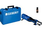 Presswerkzeug ECO203 (2) 691.024.P3.1 im Koffer, Netzbetrieb, mit FlowFit Einsatz - Geberit Werkzeuge und Zubehör